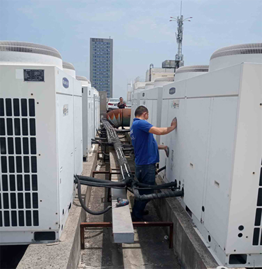 来凤中央空调制热和不制冷系统维修方法